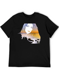 Sunset Silhouette Graphic T-Shirt