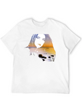 Sunset Silhouette Graphic T-Shirt