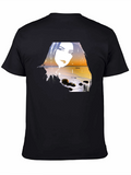 Sunset Silhouette Graphic T-Shirt