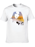 Sunset Silhouette Graphic T-Shirt