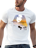 Sunset Silhouette Graphic T-Shirt