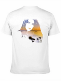 Sunset Silhouette Graphic T-Shirt