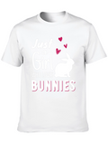 Just a Girl Who Loves Bunnies T-Shirt