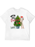 Funny Christmas Tree Squirrel T-Shirt