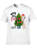 Funny Christmas Tree Squirrel T-Shirt