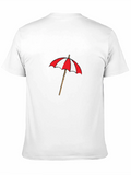 Red & White Umbrella T-Shirt