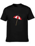 Red & White Umbrella T-Shirt