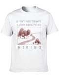 Hiking Therapy T-Shirt - Nature Lover Gift