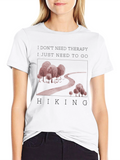 Hiking Therapy T-Shirt - Nature Lover Gift