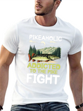 Pikeaholic Addicted to the Pike Fight T-Shirt