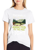 Pikeaholic Addicted to the Pike Fight T-Shirt