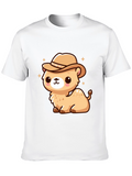Cute Camel Cowboy Graphic Tee