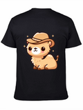 Cute Camel Cowboy Graphic Tee