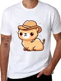 Cute Camel Cowboy Graphic Tee