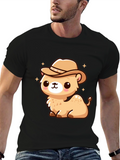 Cute Camel Cowboy Graphic Tee