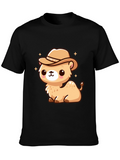 Cute Camel Cowboy Graphic Tee