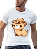 Cute Camel Cowboy Graphic Tee