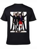 Cartoon Band Black T-Shirt