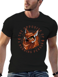 Owl Not a Morning Person Graphic T-Shirt