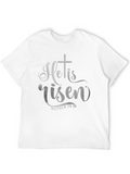 He Is Risen T-Shirt - Religious Easter Apparel