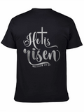He Is Risen T-Shirt - Religious Easter Apparel