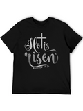 He Is Risen T-Shirt - Religious Easter Apparel