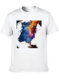 Fiery Trumpet T-Shirt - Music Lover Apparel