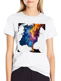 Fiery Trumpet T-Shirt - Music Lover Apparel