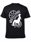 Wheelchair Squad Graphic T-Shirt - Black
