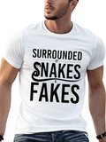 Surrounded By Snakes & Fakes Graphic Tee