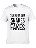 Surrounded By Snakes & Fakes Graphic Tee