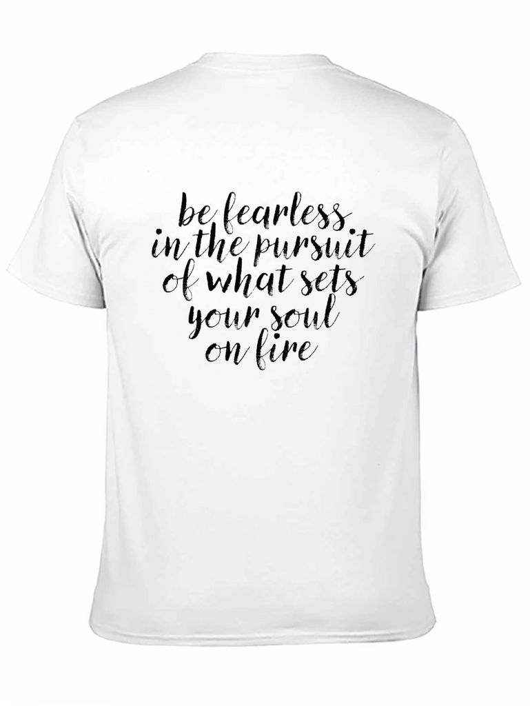 Fearless Soul Black Graphic Tee