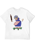 Grandma Skateboarding T-Shirt
