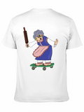 Grandma Skateboarding T-Shirt