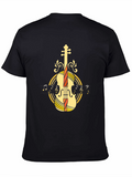 Violin Music T-Shirt - Stylish Musician Tee