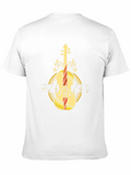 Violin Music T-Shirt - Stylish Musician Tee