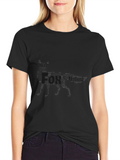 Black Fox Nature Graphic T-Shirt
