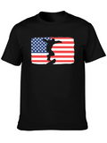 USA Skateboarder Graphic T-Shirt