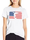 USA Skateboarder Graphic T-Shirt