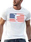 USA Skateboarder Graphic T-Shirt