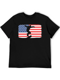 USA Skateboarder Graphic T-Shirt