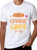 Cookie Baking Team Black T-Shirt