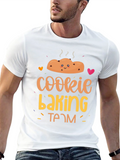 Cookie Baking Team Black T-Shirt