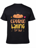 Cookie Baking Team Black T-Shirt