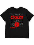 Crazy Archery Mom T-Shirt - Black