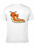 Cute Cartoon Caterpillar Graphic T-Shirt