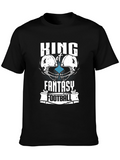 King of Fantasy Football Graphic T-Shirt