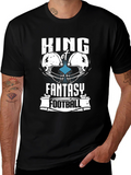 King of Fantasy Football Graphic T-Shirt
