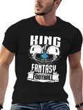 King of Fantasy Football Graphic T-Shirt