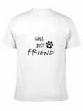 Girls Best Friend Dog Paw T-Shirt